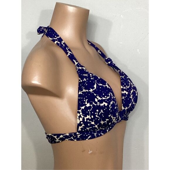 New. Robin Piccone navy and cream bikini. Retails $89 - Picture 4 of 6